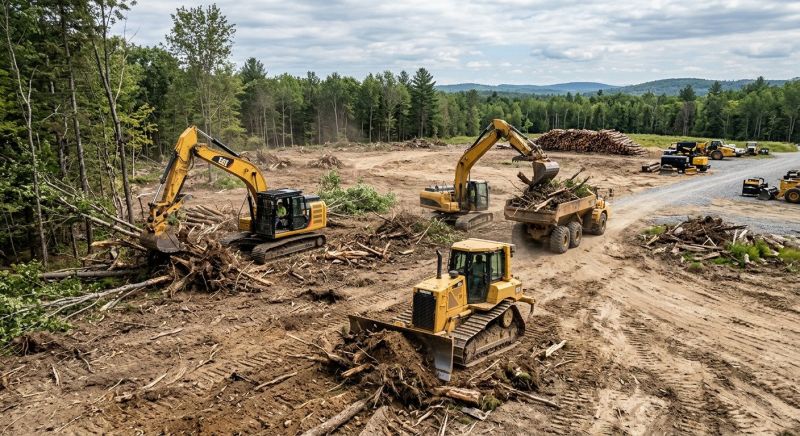 Commercial Property Clearing in Katy, TX