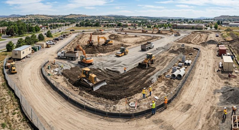 Commercial Land Preparation in Houston, TX