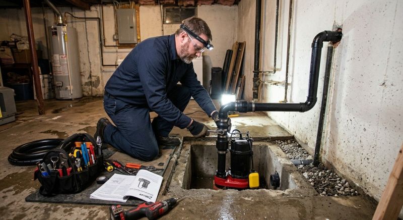 Ejector Pump Installation in Providence, RI