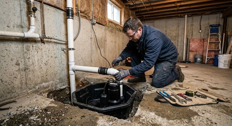 Ejector Pump Installation in Des Moines, IA