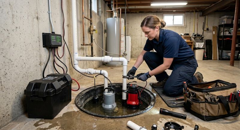 Ejector Pump Installation in Framingham, MA