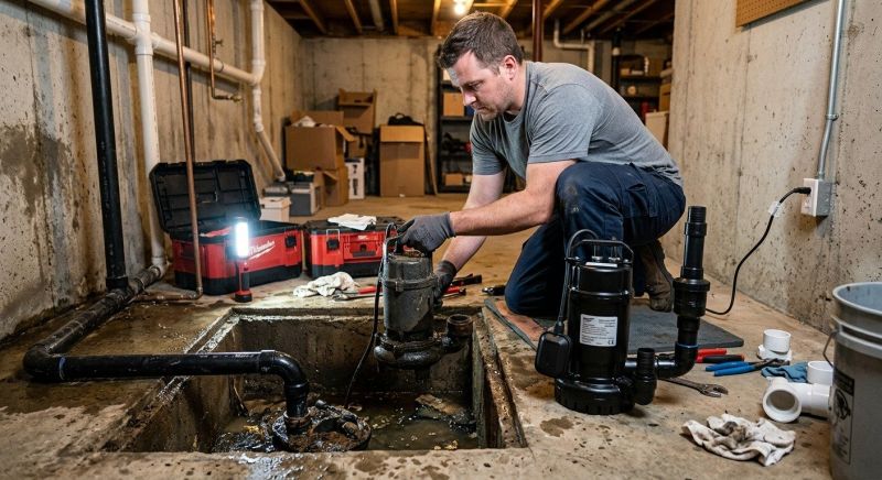 Sump Pump Installation in Birmingham, AL