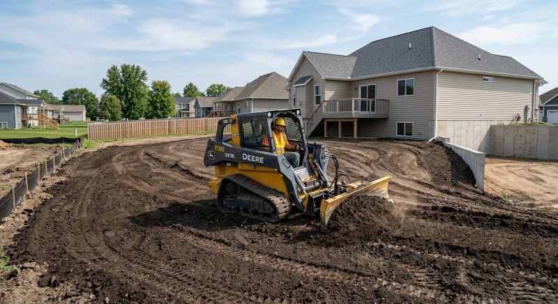 Yard Sloping in Houston, TX
